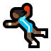 🤾🏾‍♀️ woman playing handball: medium-dark skin tone display on Windows